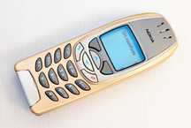 Nokia 6310i златист агнлийско меню батерия 7 дни, НЕкодиран оригинален