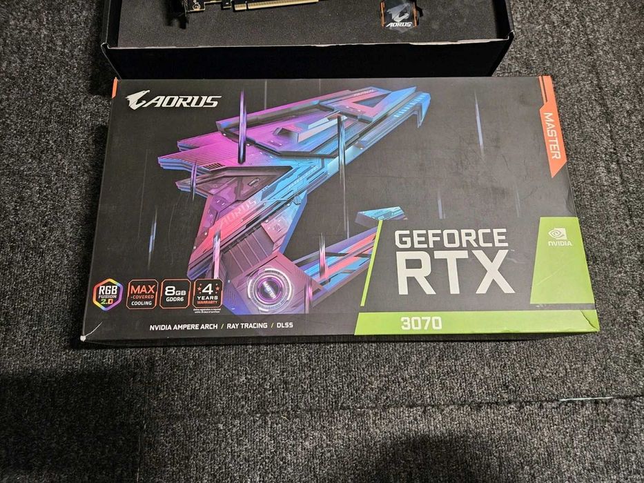 Gigabyte AORUS RTX 3070 Master 8GB GDDR6X
