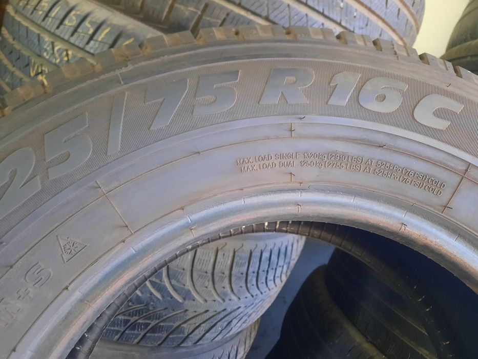 225/75/16С дот-4523,4бр.Бусови Зимни Гуми