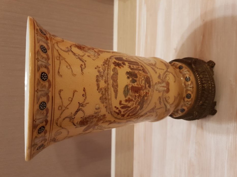 Set vaza decorativa si suport trabucuri/bomboniera an 1895