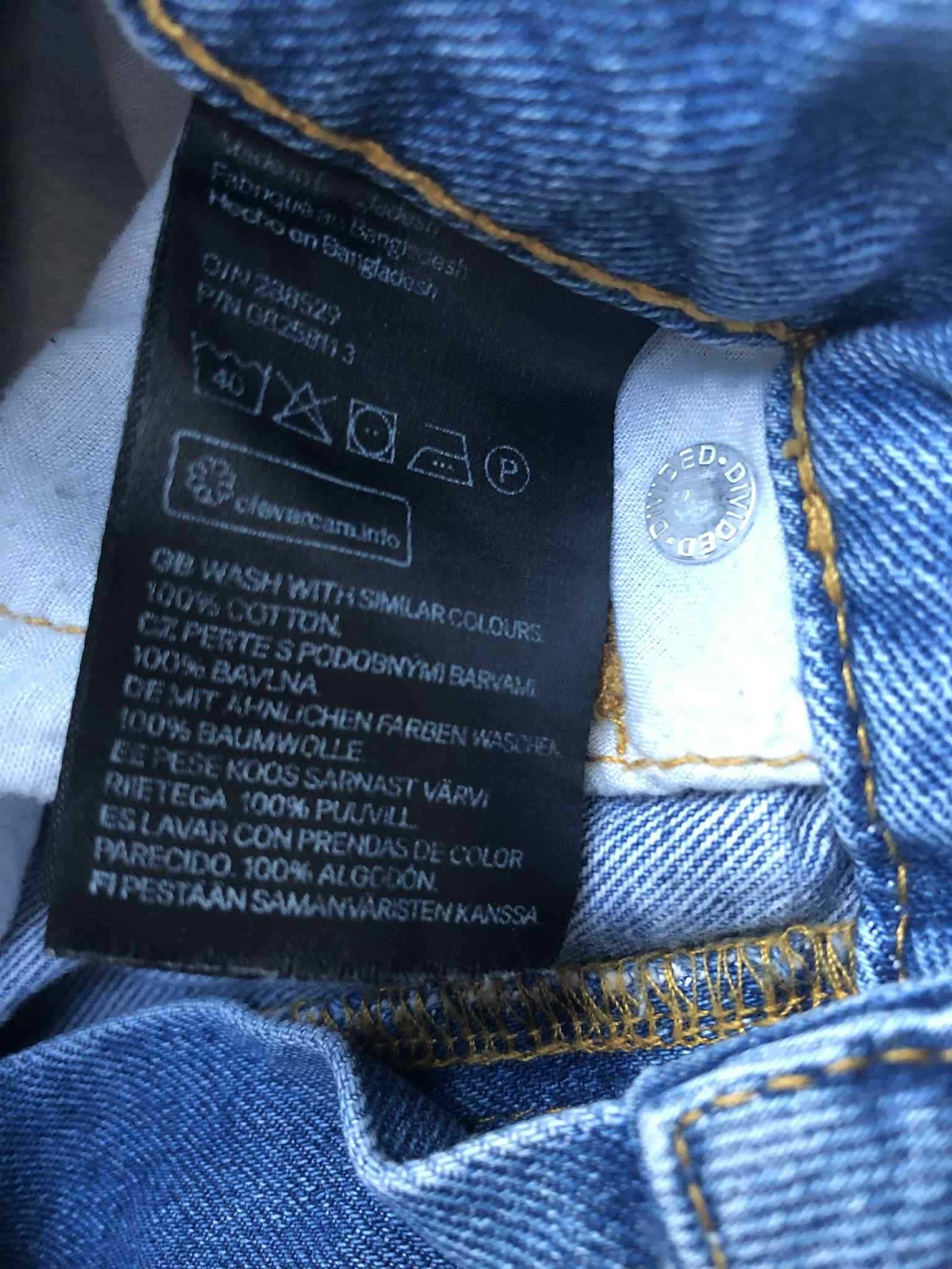 Pantaloni scurți din denim, albastru, mărimea S
