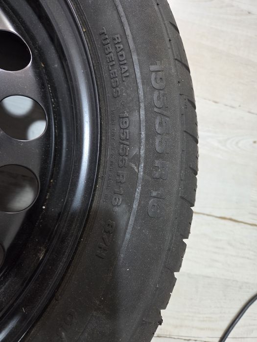 Janta tabla originala Opel + anvelopa
