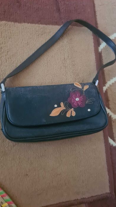 Geanta originala Liz Claiborne stil american, casual neagra