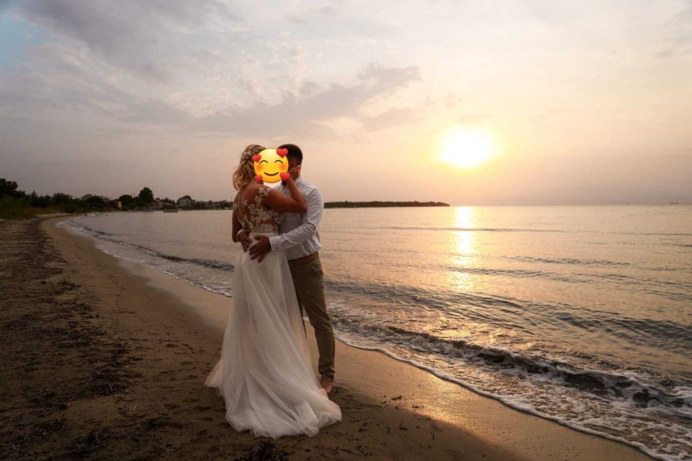 Rochie de mireasa din 2 piese