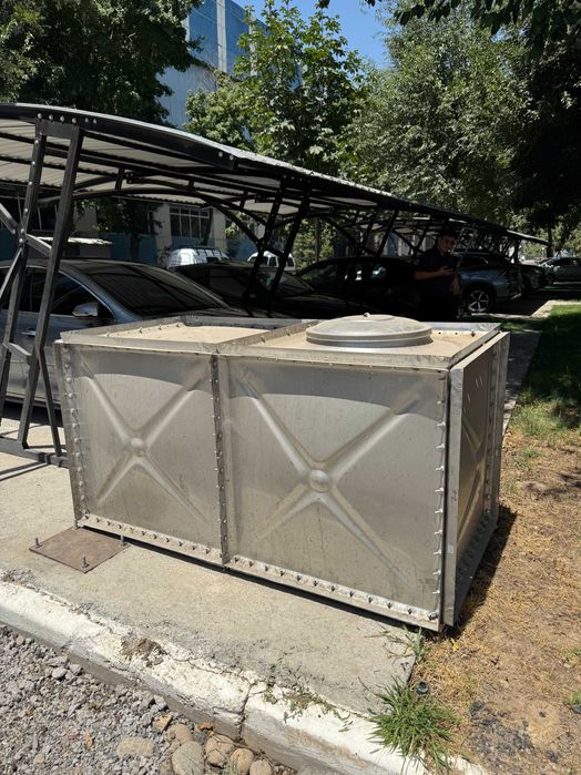 Модульная ёмкость из нержавеющей стали V = 2m³