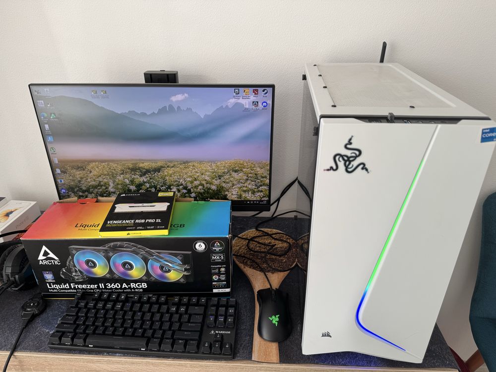 Pc gaming complet !!! (Ocazie) schimb cu Mackbook pro sau ps5 pro