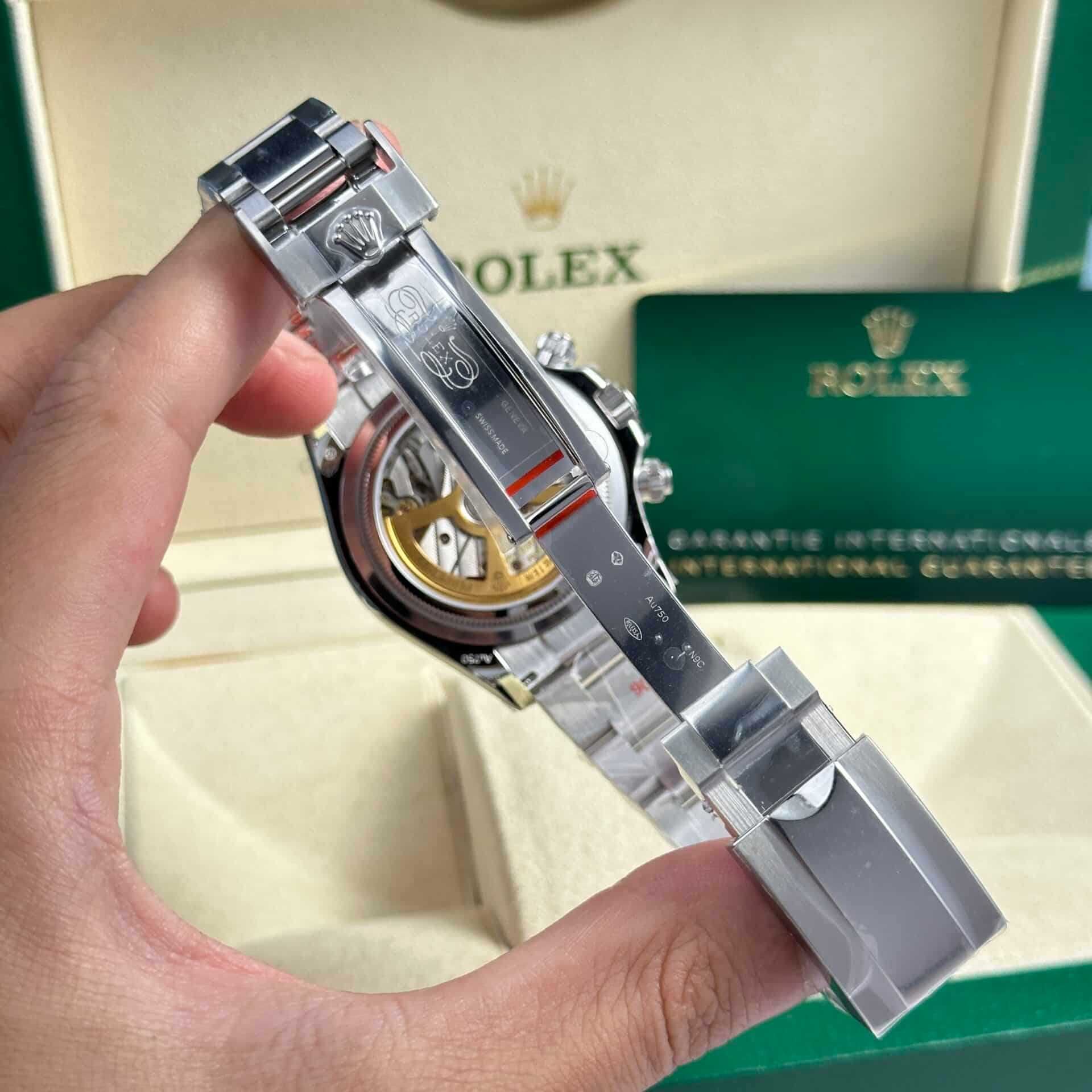 Rolex Daytona 4131 Silver Black bazel