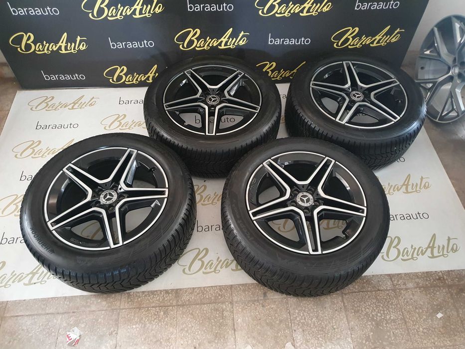 Set roti de iarna mercedes GLE GLS W167 CUCIUCURI 275/50/R20