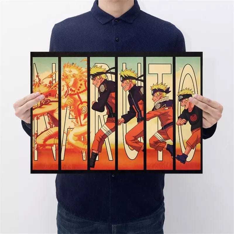 Poster naruto anime cartonat diverse modele