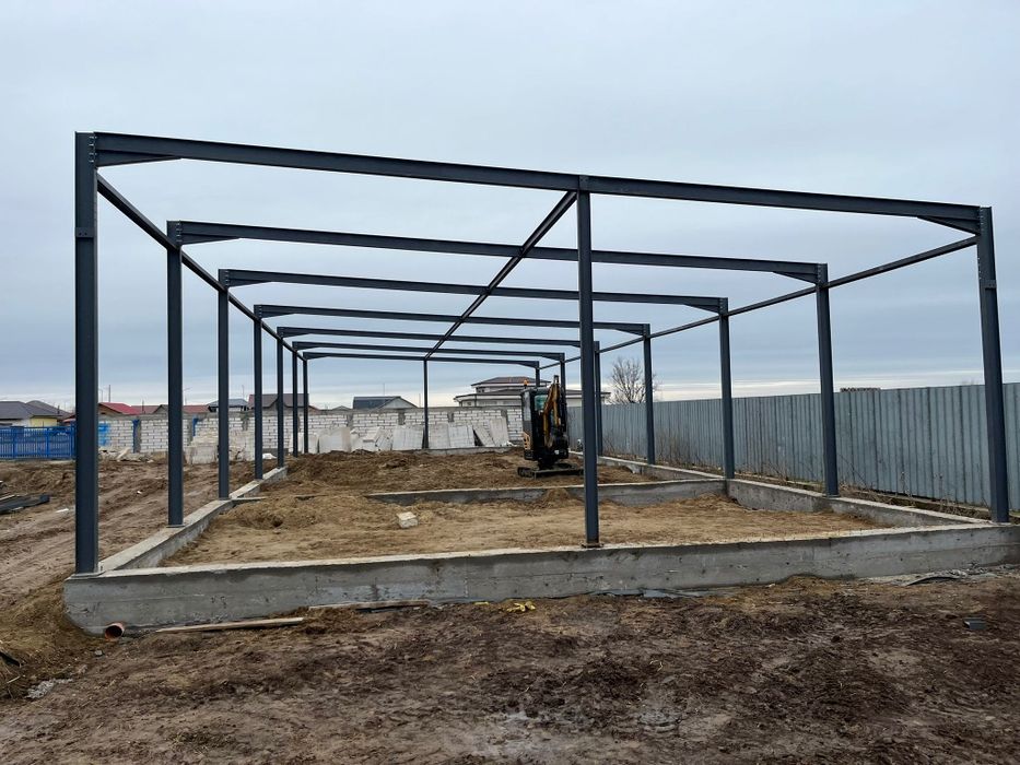 Hale metalice cu materiale de calitate profile IPE, HEA, INP SAU teava