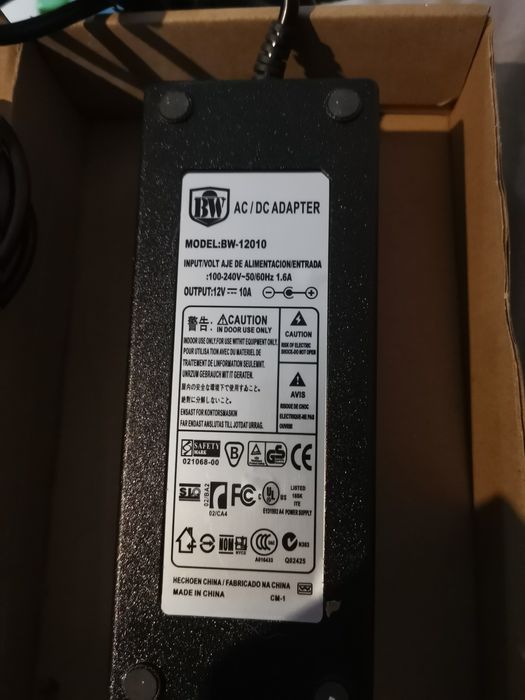 12v AC DC adaptor