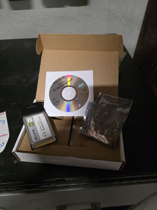 Placa retea wireless pcmcia