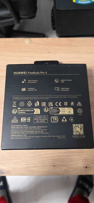 Casti Huawei FreeBuds Pro 4 noi, garantie Emag 2027. Se pot proba.