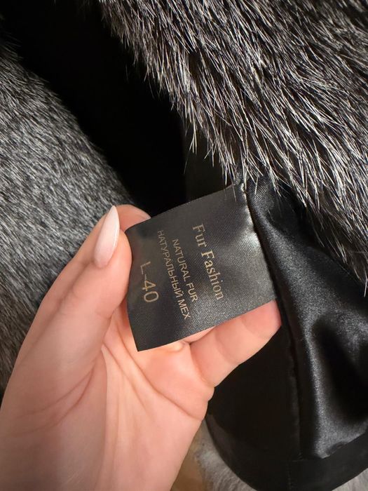 Blanita naturala de vulpe marimea L