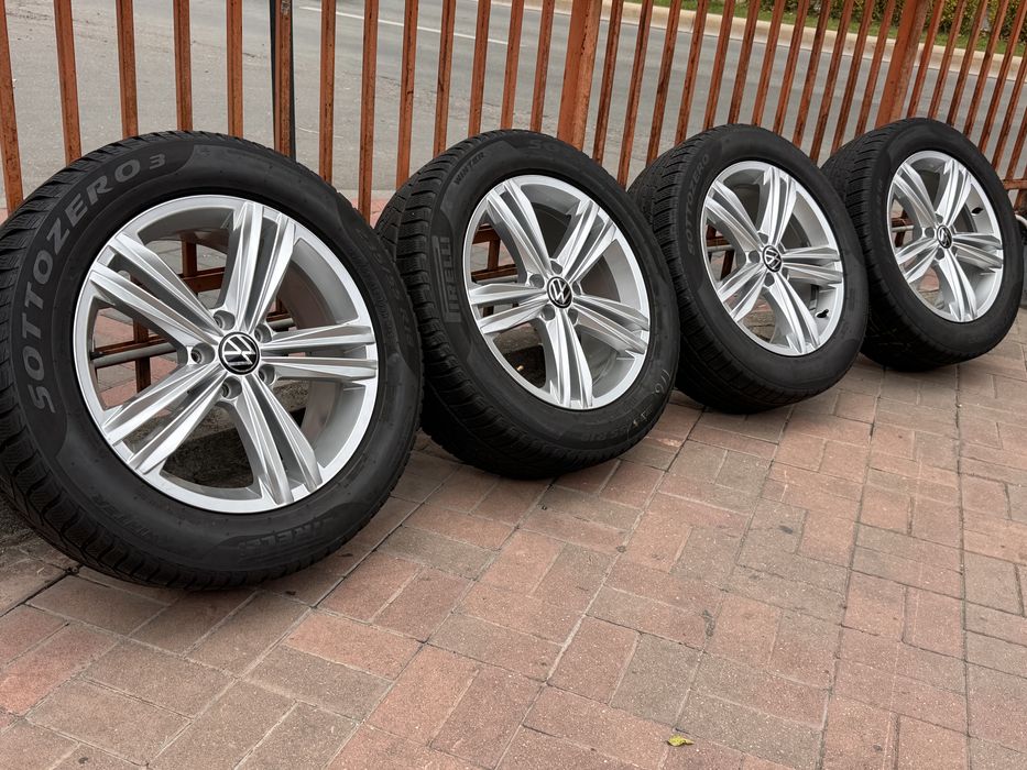 Jante / Roti iarna 235 55 R18  VW Tiguan Golf Kodiaq originale