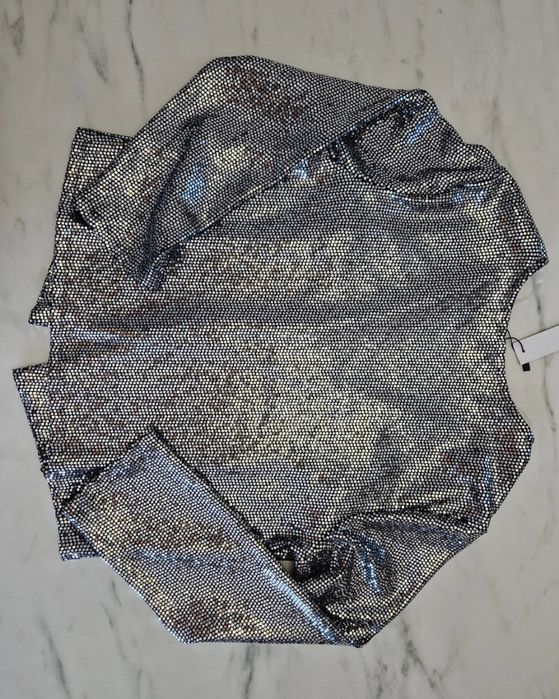 Bolero cu paiete argintii