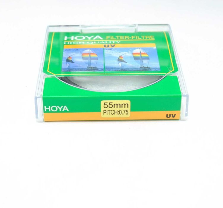 Filtre Hoya Haze UV 55mm – noi, sigilate
