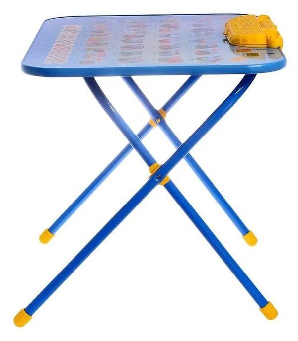 Комплект Nika Азбука (NK-75/1) синий/голубой/оранжевый стол + стул
