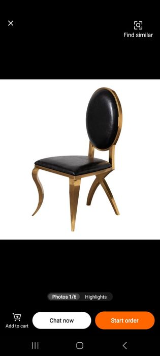 Стуллар нержавейки материалдан ясалган