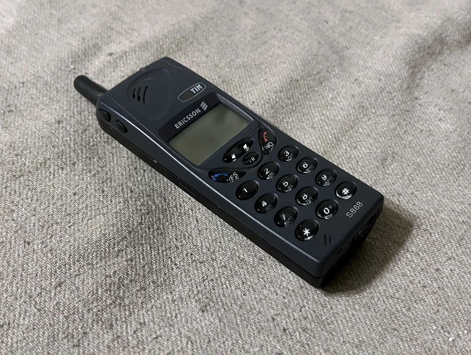 Telefon vintage Ericsson S868 GSM rar, colectie, stare necunoscuta