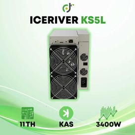 Kaspa KS5L Miner, 11Th, 3.4Kw/h, Iceriver, Каспа, KAS, Майнър/Копачка