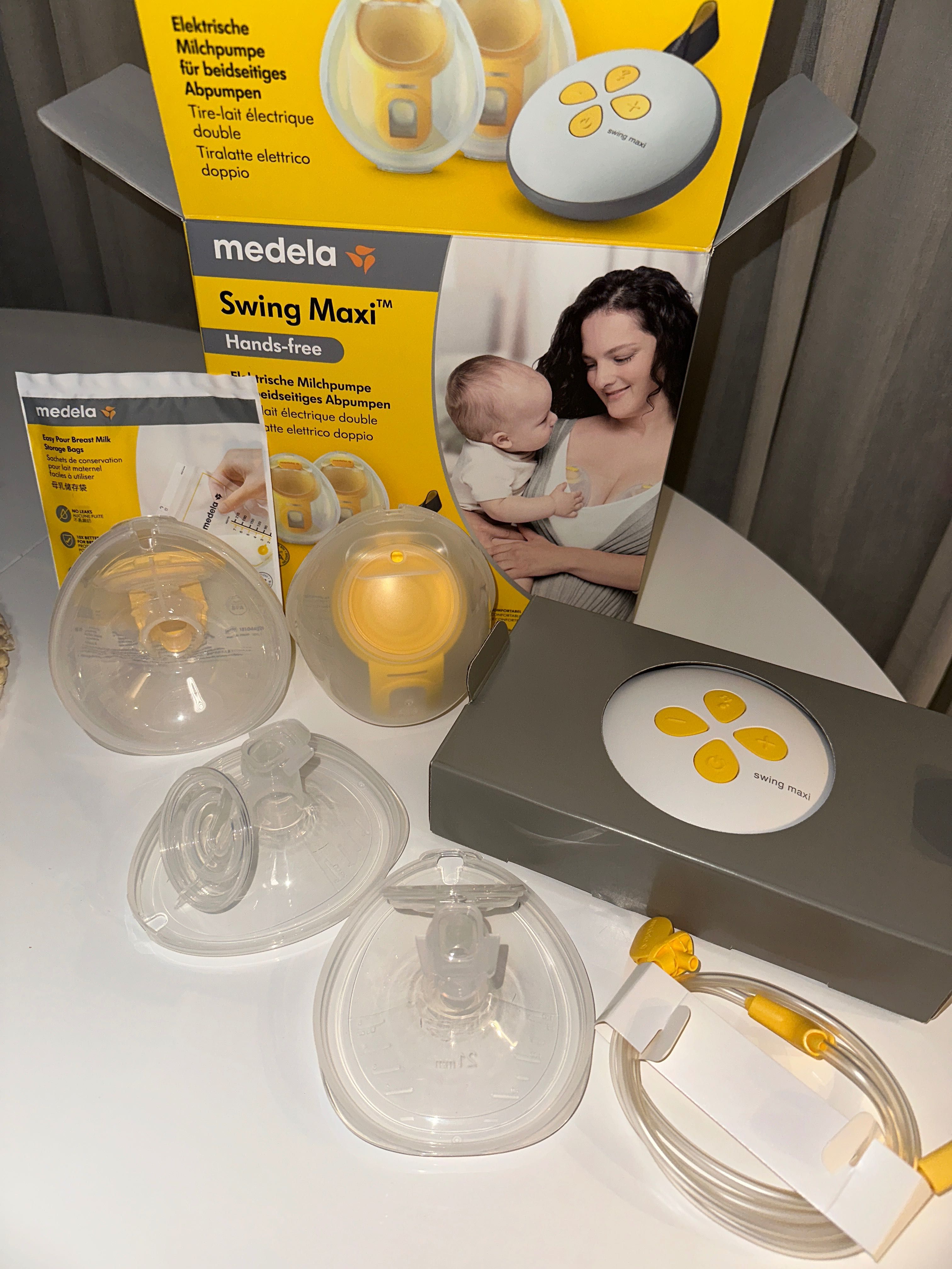 електрическа помпа за кърма Medela Swing Maxi Hands-Free