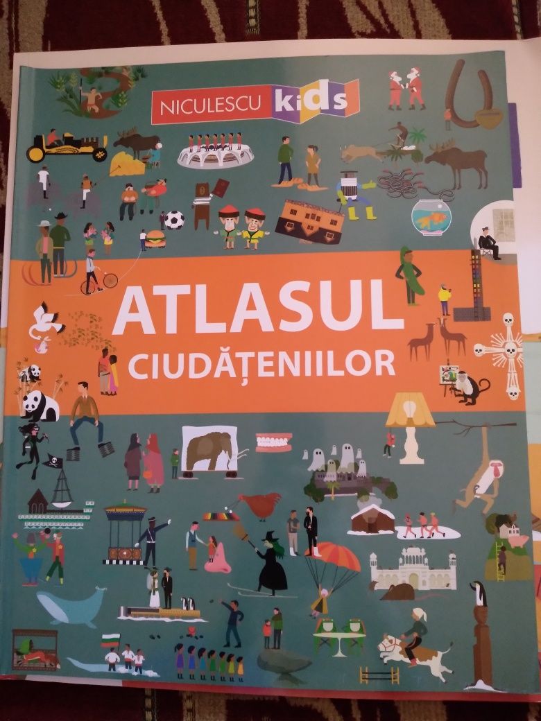Carti superbe atlase copii