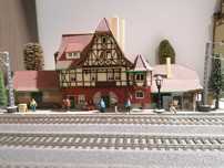 Gara HO Neuffen diorama trenulet electric