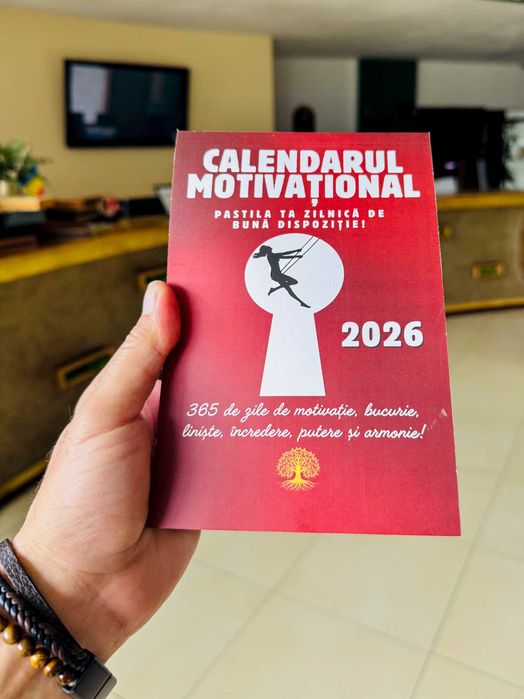 Calendar Motivațional 2026 - perfect pentru un cadou cu impact
