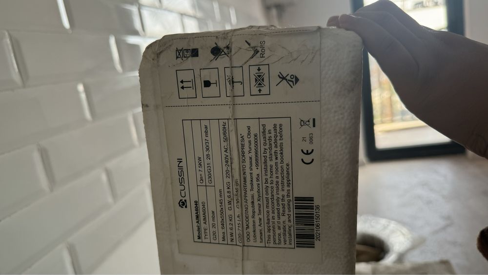 Новая Газплита . Духовка и газовая панель