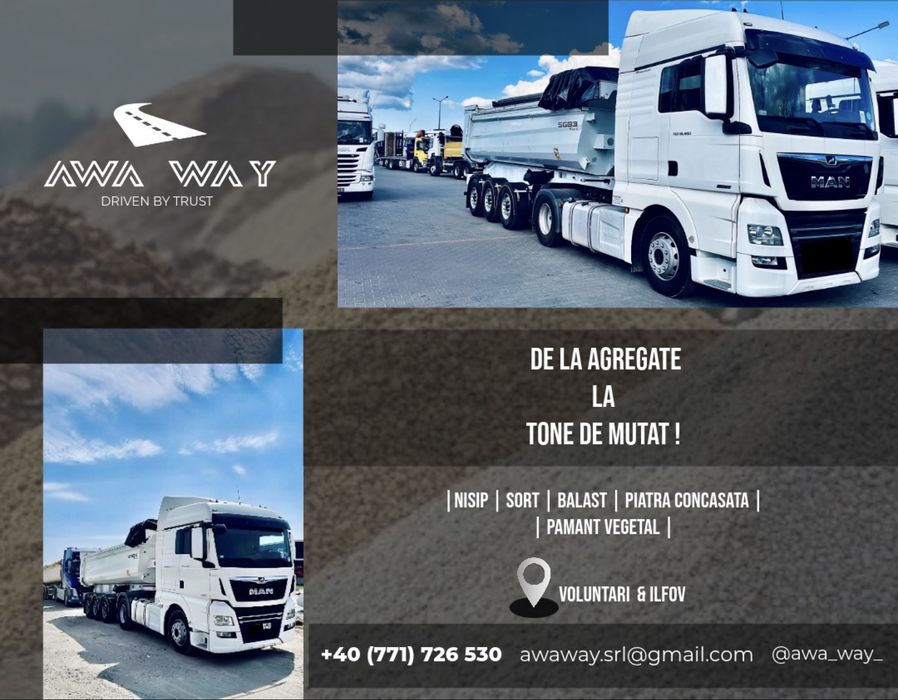 Transport agregate