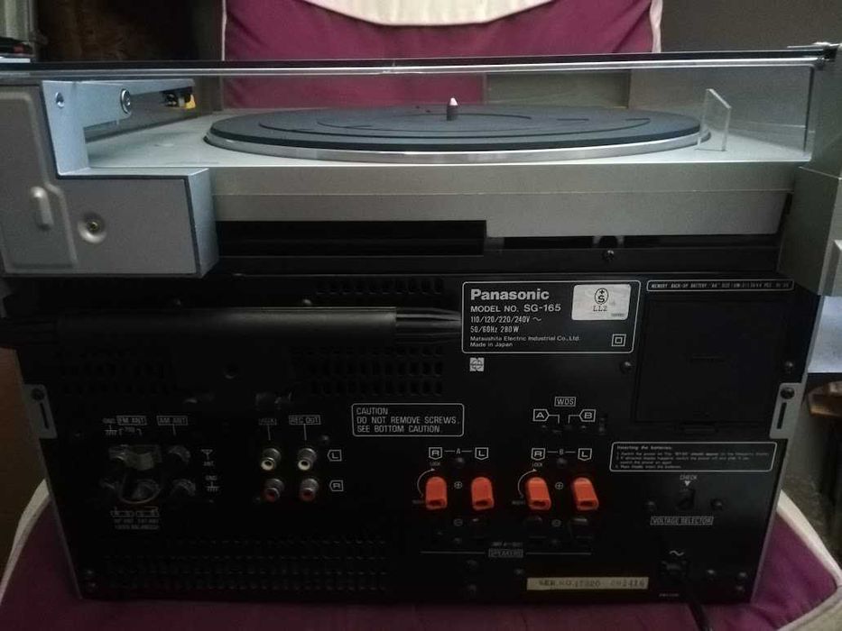 Vand combina,sistem audio, HI-FI,PANASONIC SG-165,made in japan