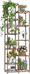 Suport flori lemn 11 nivele Veakoo, interior/exterior, decorativ