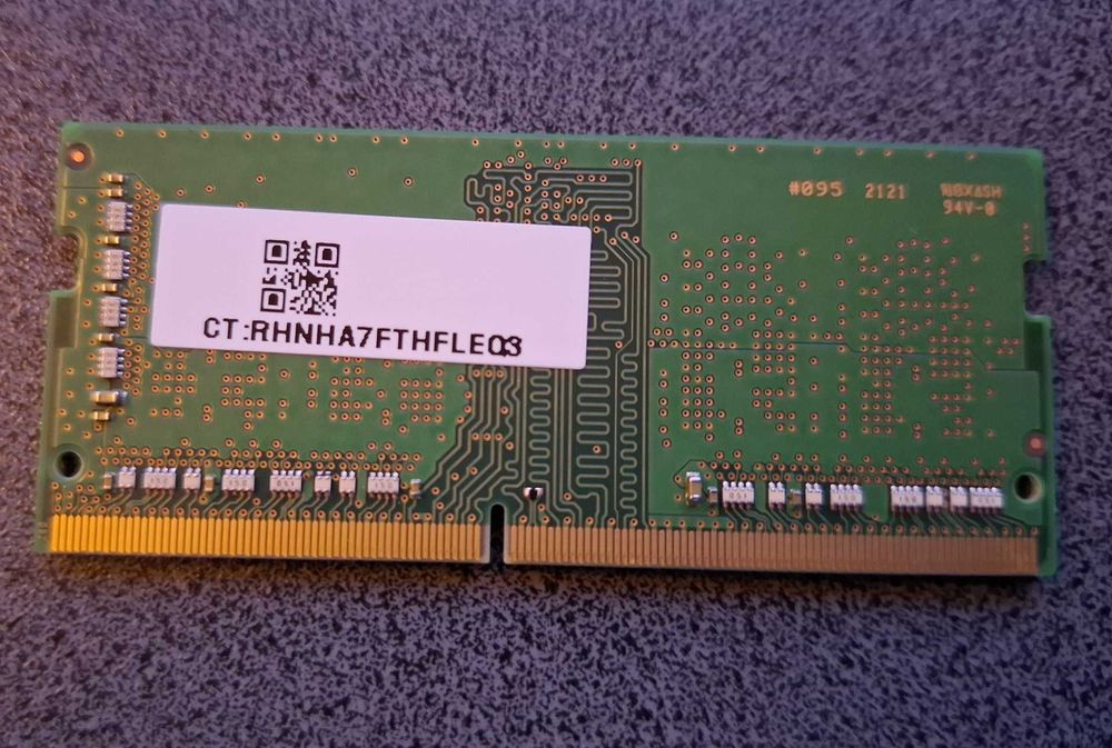 Memorie RAM Samsung, SODIMM laptop DDR4, 4Gb 3200 MHz, 1.2 V