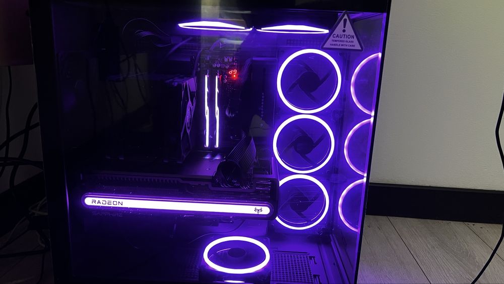 Pc gaming ryzen 7 9800 x3d, rx 7900xtx
