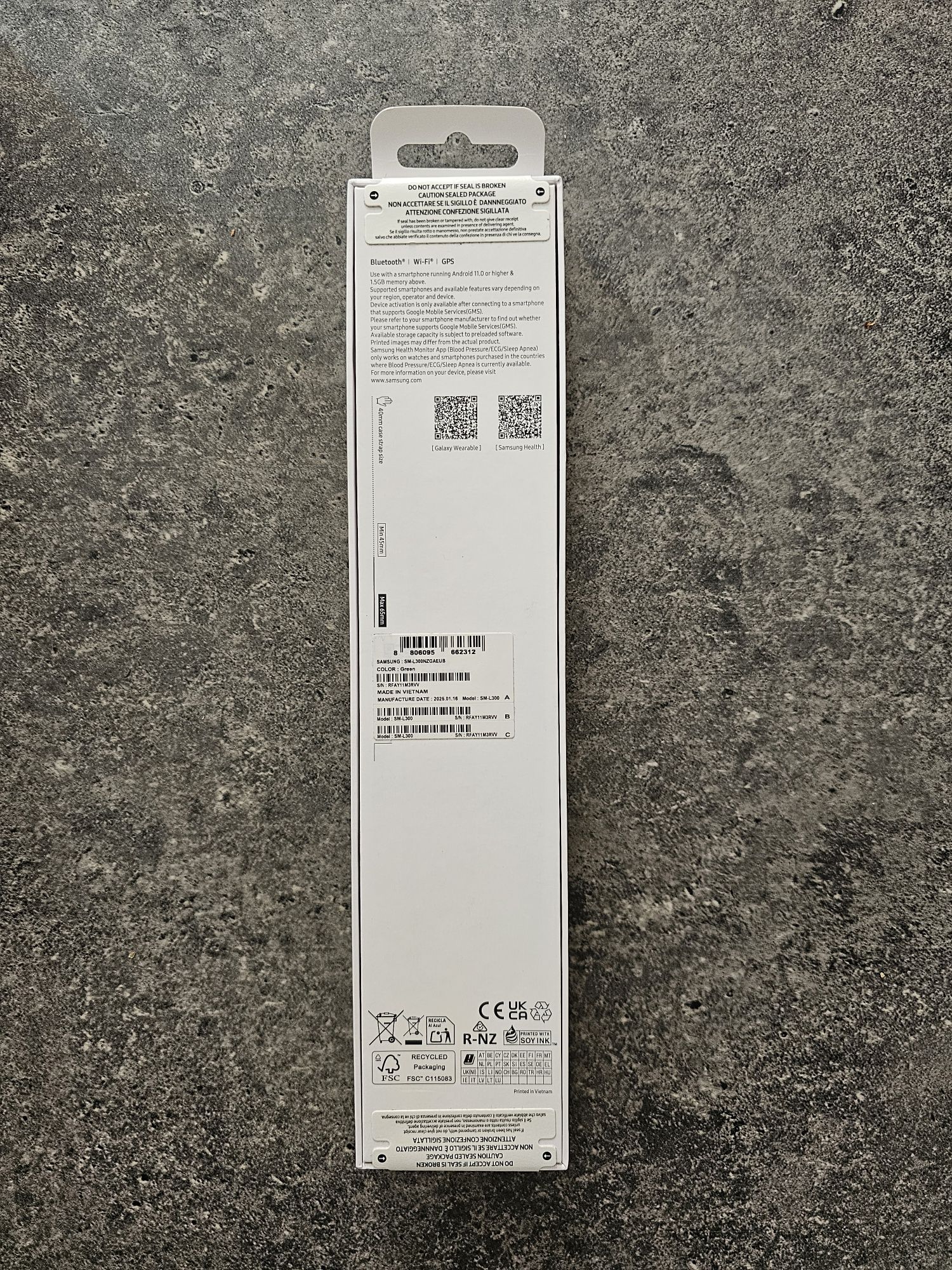 [NOU] Smartwatch Samsung Galaxy Watch 7, 40mm, Green