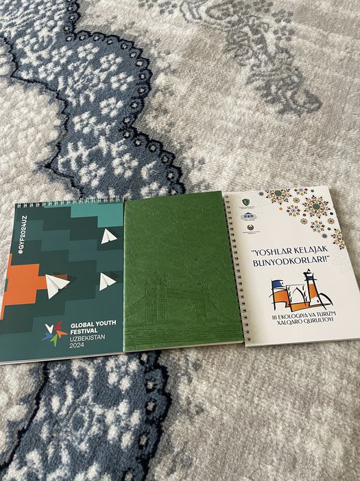 Maxsus kreativ yon daftarlar. Hammasi yangi