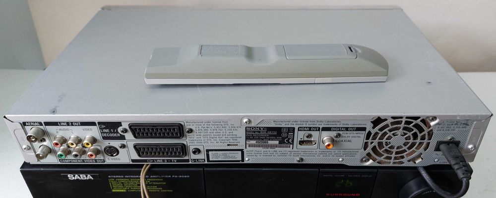 Sony RDR HX 750 muzica rec film muzica