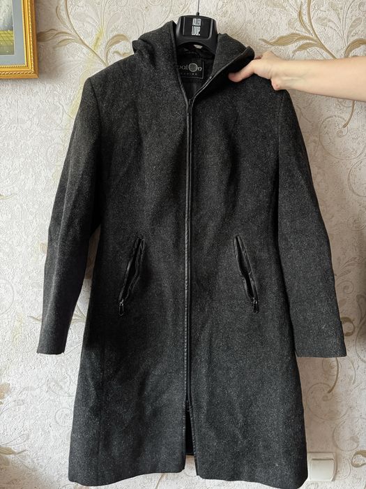 Драповое пальто осеннее