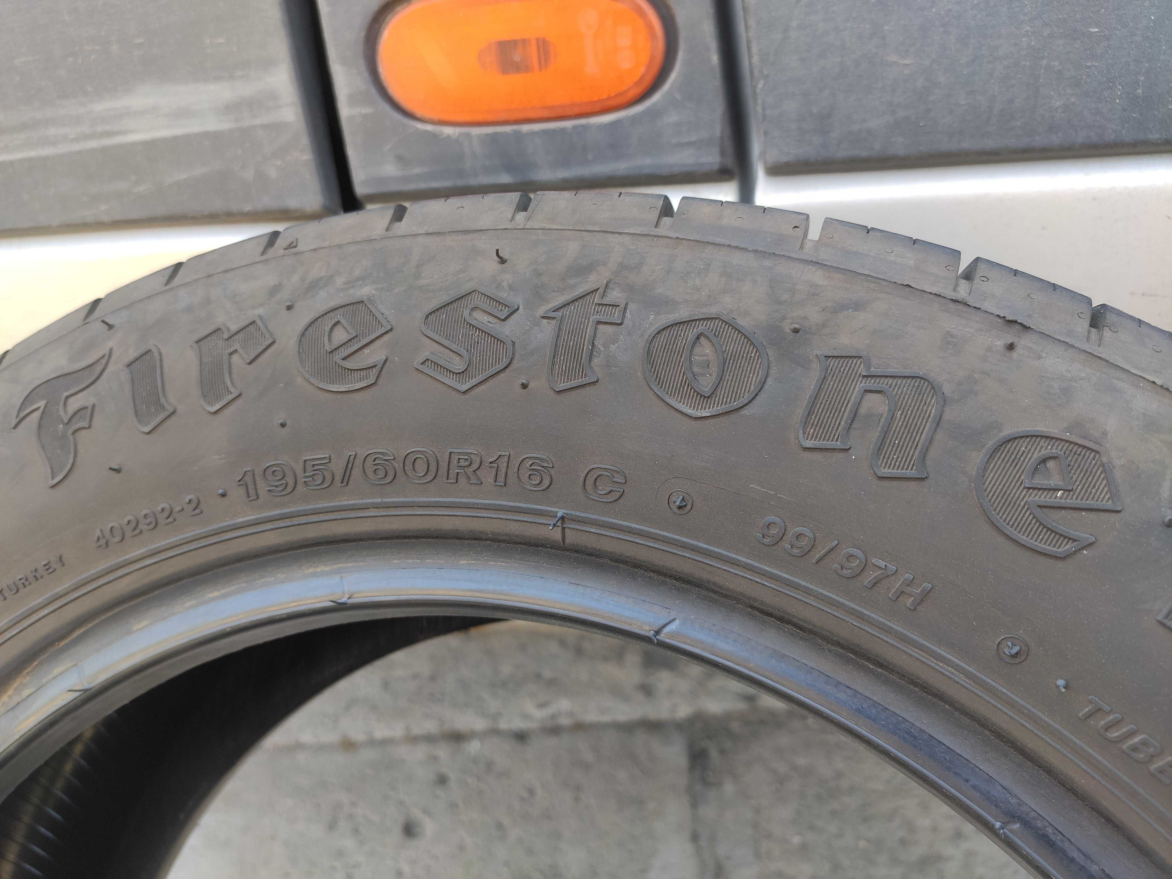 2бр Всесезонни Гуми 195 60 16 С - Firestone