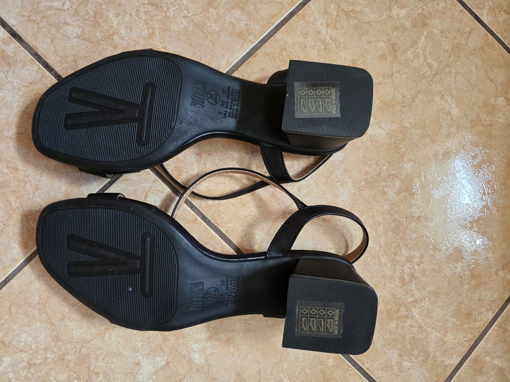 Sandale negre  NOI 38