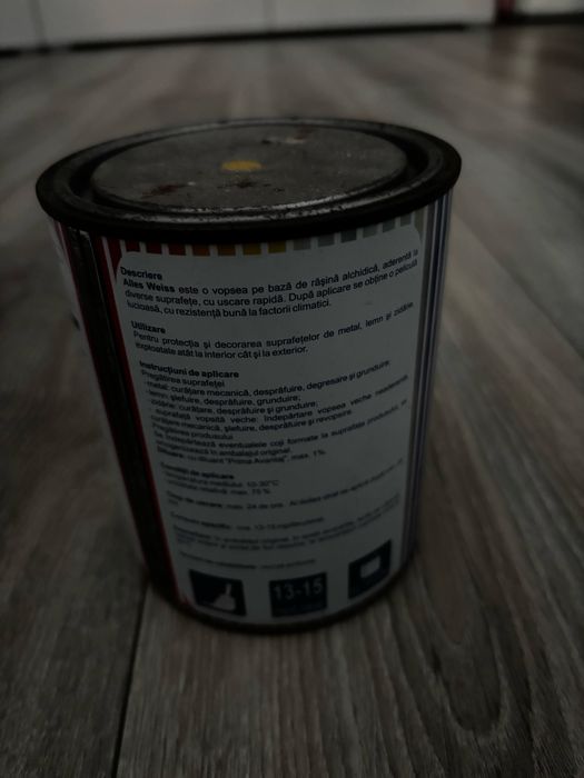 Vopsea Alles Weiss, culoare galben