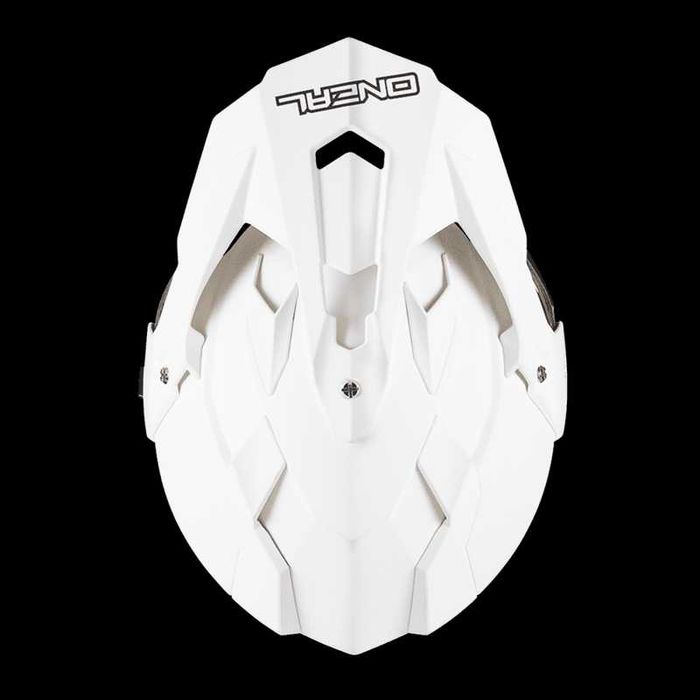 Casca moto Noua adventure Offroad Oneal Sierra Flat V.23 alb
