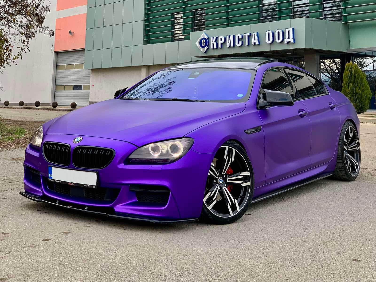 Добавка за предна m броня maxton design за bmw 6 f06/f12/f13 (2012-)