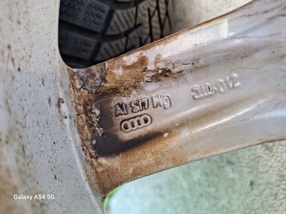 16цола 5х112 Ауди 66,6мм+зимни 225/55/16