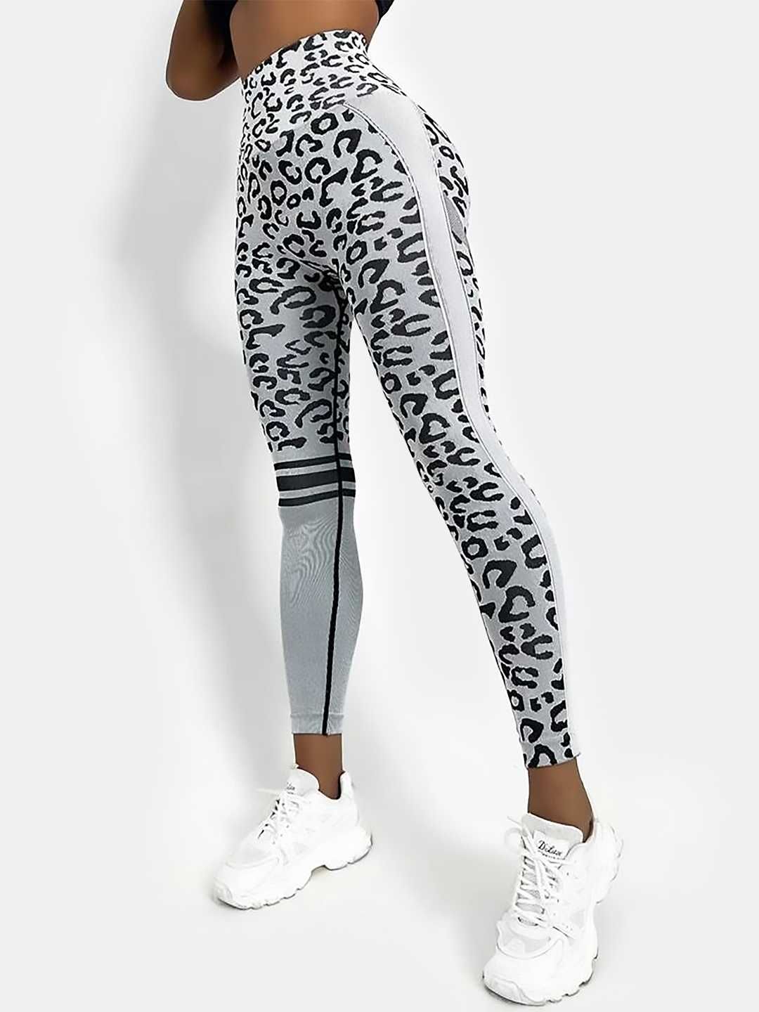 Спортивные леггинсы с эффектом PUSH UP на высокой посадке. Leggings