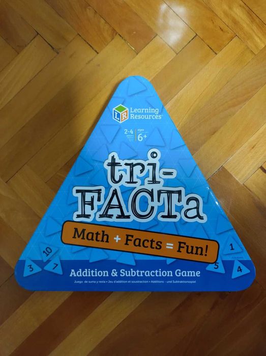 Joc de invatare copii - Learning Resources Matematica tri-FACTa