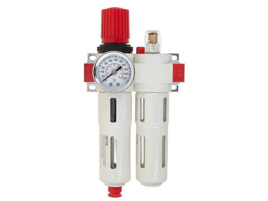 Separator apa si lubrifiere cu regulator de presiune 1/4 tvardy