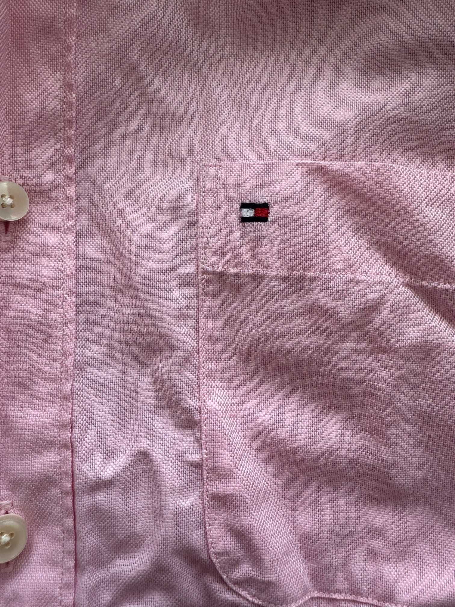 Camasa costum roz Tommy Hilfiger masura 41 (M-L)