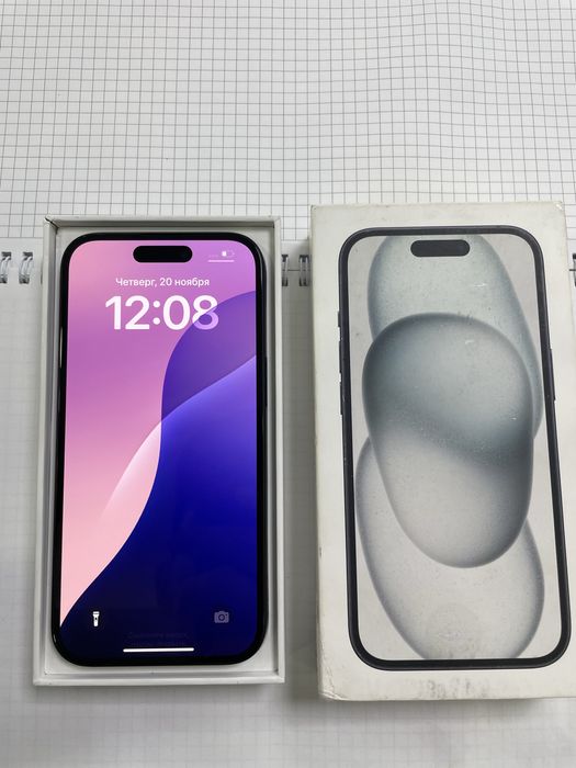 Продам iPhone 15 128gb 85%